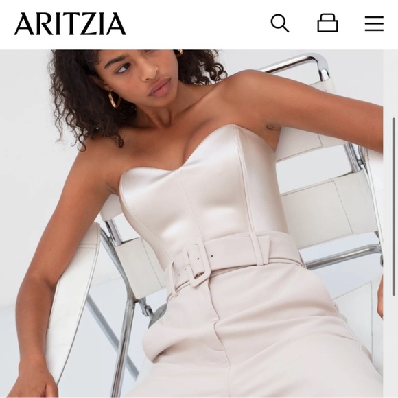 Aritzia Ten by Babaton Blaze strapless bodysuit - Picture 3 of 12